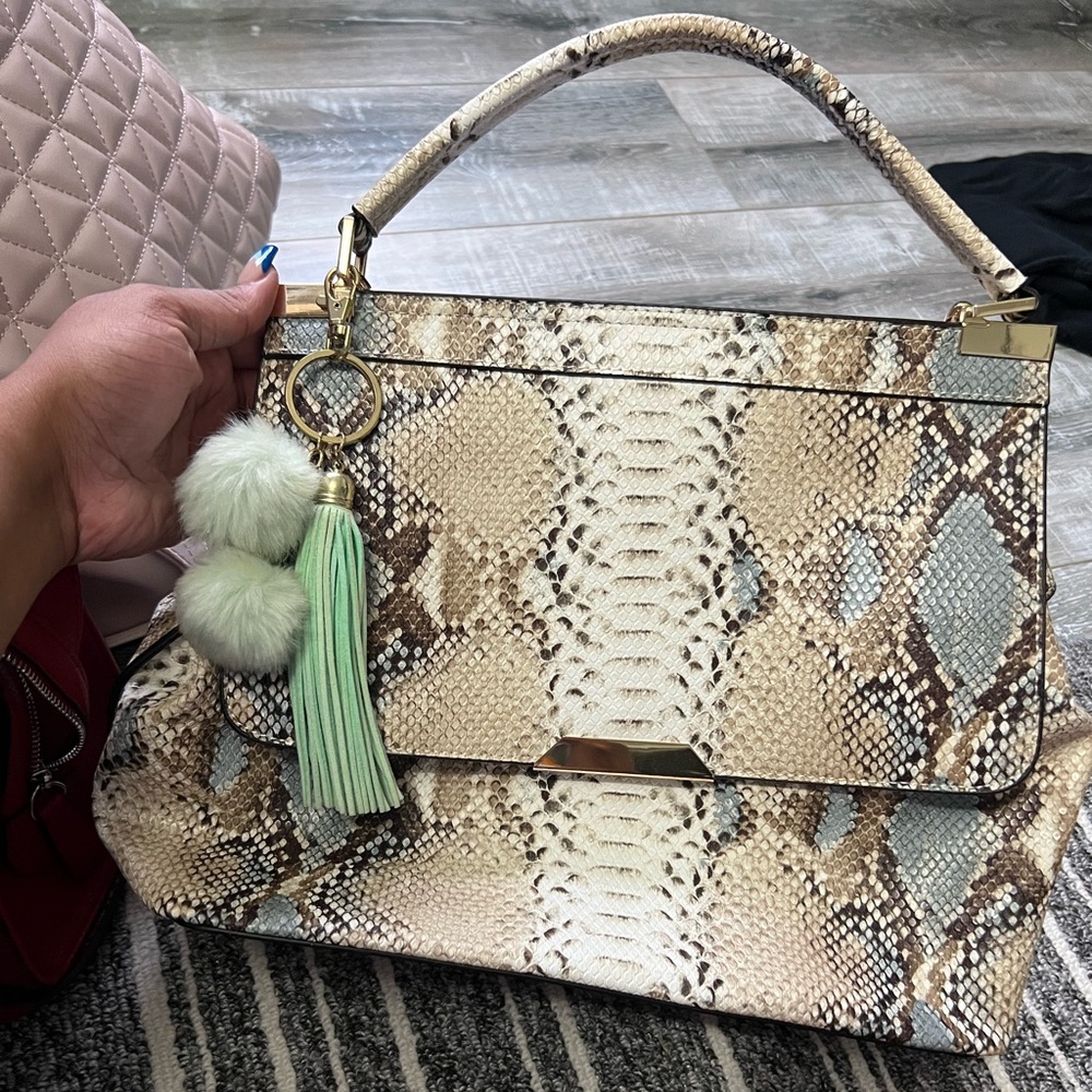Snakeskin Pattern Handbag